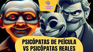 PSICÓPATAS de Hollywood vs PSICÓPATAS REALES [upl. by Haelahk595]