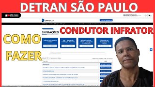 DETRANSP Como Indicar real condutor infrator DETRAN SÃO PAULO [upl. by Yrrac880]