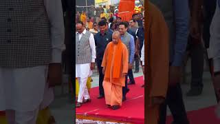 Mananiy Shri Yogi Adityanath ji present in chhat puja 🥰❤‍🩹 trending chhath love shorts [upl. by Charlene610]