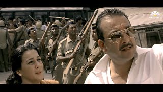 तुम जैसी माँ है ना इसलिए साला यहाँ तक पोहचा हैआज मरेगा साला  Sanjay Dutt Action scene [upl. by Ecnerual793]