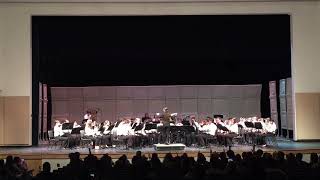 Duncan Middle School Symphonic Band  quotDarklands Marchquot Middle School PreMPA 2020 [upl. by Domph705]