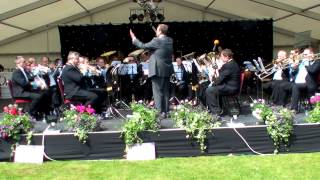 Crewe Brass Perform American Trilogy at Ironbridge Festival of Brass 2015 [upl. by Nahte]