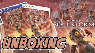 Oddworld Soulstorm Day One Edition PS4PS5 Unboxing [upl. by Gweneth]