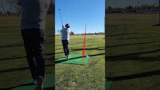 Does this swing remind you of Bryson DeChambeau golf golfswing montana montana shorts golfer [upl. by Napas]