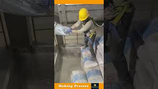 The Process Of Collecting Sacks Of Cement At One Place [upl. by Anij]