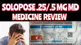 SOLOPOSE 025  05 MG MD Medicine Review  Mankind Pharma Ltd  सोलोपोस 025 के Uses Side effects [upl. by Kimbra604]