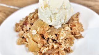 Easy Apple Crisp Recipe FilinadianHome [upl. by Enuahs]