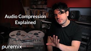 Audio Compression Explained  Use A Compressor To Reduce Dynamic Range  Music Vocal Drums Tape [upl. by Yrrot]