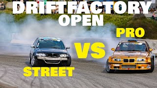 DRIFTFACTORY ESIMENE VÕISTLUS STREET VS PRO [upl. by Sundin]