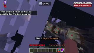 Minecraft Bedrock Event  Cloud Race  NEW PB  335 NO POWERUPS [upl. by Alenoel]