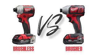 Milwaukee Brushless Impact Driver 285020 Vs Brushed Impact Driver 265620 [upl. by Bowne636]