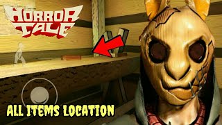 Horror Tale 1 Kidnapper All Items Location [upl. by Haila614]