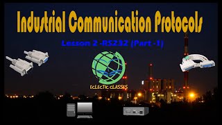 RS232 serial communication tutorial  industrial communication protocol for Industrial automation [upl. by Israel]