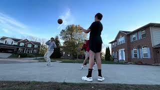 2v2 Basketball Game 1 Raw Footage [upl. by Pegma]