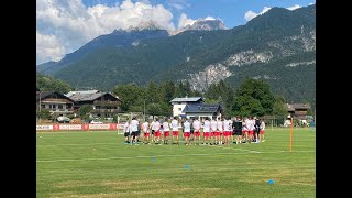 Primi giorni di ritiro a Pieve Di Cadore [upl. by Ikim]