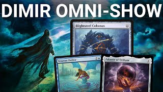 THE DEADLY THREE Legacy Dimir OmniShow Combo Show and Tell Vesuvan Drifter Palantir of Orthanc MTG [upl. by Kalagher36]