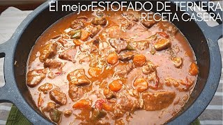 El mejor estofado de carne de ternera en salsa [upl. by Uhile]