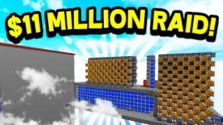 Insane 11 Million Start Of Map Raid  Minecraft Factions 878 [upl. by Melicent]