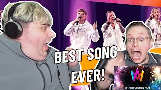 Björnzone  Still The One  Melodifestivalen 2024  REACTION [upl. by Pavier417]