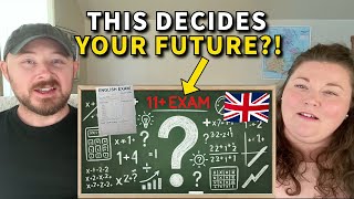 Americans Take the 11 Exam  Can We Pass This British School Test [upl. by Nacim]