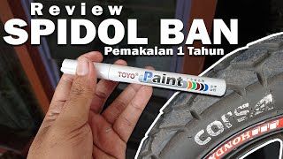 Review Spidol Ban Pemakaian 1 Tahun [upl. by Akiemaj]