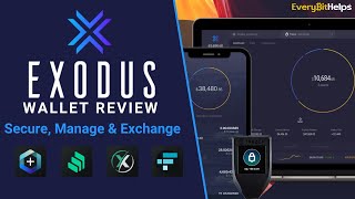 Exodus Wallet Review amp Tutorial Best Free Crypto Wallet for Desktop amp Mobile [upl. by Llenad]