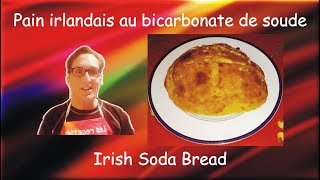 Authentic Traditional Irish Soda Bread  Authentique pain irlandais au bicarbonate de soude [upl. by Krystin]