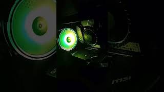 my new computer 180 different color patterns 😀 gaming shortvideo youtube [upl. by Fugere]