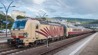 TEE Rheingold mit Vectron und  E10 1309 Heidelberg [upl. by Ahsimat]