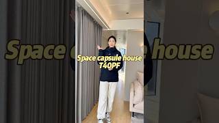 Space capsule house T40PF etonghousetinyhome resorts capsule airbnb tinyhouse mobilehouse [upl. by Nalehp]