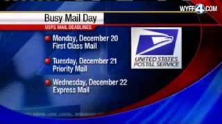 Post Office Expects Busiest Day Of The Year [upl. by Lougheed11]