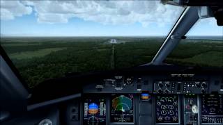 FSX  Landing in Yakutat Airport in Alaska [upl. by Enaile]