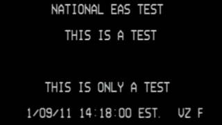 Nationwide Emergency Alert System test 11092011 [upl. by Mcgee]