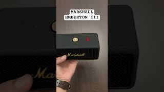 Marshall EMBERTON III First View marshall emberton emberton3 speaker sound music black wow [upl. by Lenni634]