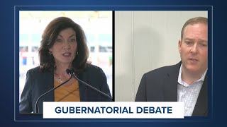 Hochul campaign announces participation in one statewide general election debate [upl. by Airdnek]