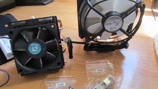 How to Install Arctic Cooling Freezer 7 Pro Rev2 CPU HeatSink Cooler on AMD FX Series AM3 [upl. by Walcott]