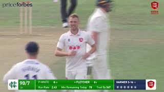 Hameed and Clarke thwart Essex momentum  Essex vs Notts day three highlights [upl. by Acilegna]