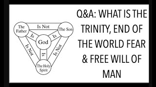 CAN YOU EXPLAIN THE TRINITY ALL THESE END OF WORLD FEARS amp FREE WILL [upl. by Aeli]