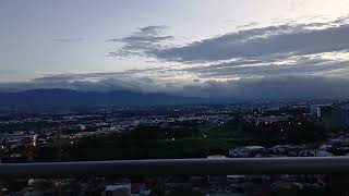 San Jose Costa Rica sunrise rise time lapse from A Nunciatra Rohrmoser [upl. by Billi534]