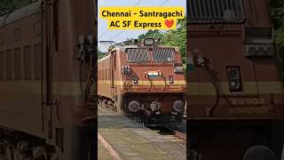 22808 Chennai Central  Santragachi AC SF Express shorts [upl. by Anirual]