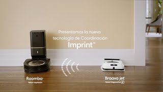 Roomba s9 y Braava jet m6 robots premium unidos para ofrecerte una limpieza sobresaliente  iRobot [upl. by Akinod]