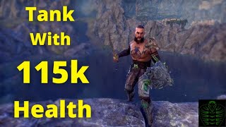 115K NECRO HEALTH  100k NB HEALTH  WarriorPoet armor set showcase  Elder Scrolls Online Tutorial [upl. by Tansey624]