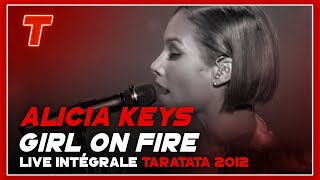 Alicia Keys quotGirl On Firequot Live TV Taratata [upl. by Smallman]