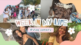 Vlog de una semana conmigomientras hago lo cotidiano🌴🎀☀️🎂🎂🌠☕️ [upl. by Itnahsa]