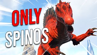 ARK But I Replaced EVERY DINO with a SPINO [upl. by Nedrob]