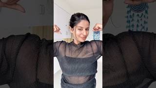 😍🖤 GRWM for Ashtami Night 🥳🎉 shorts grwm rehnaimiya [upl. by Nnylaehs]