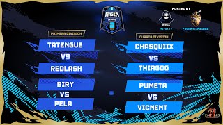 TATENGUE VS REDLASH  BIRY VS PELA 1ERA DIV CHASQUI VS THIAGOG  PUMETA VS VICNENT 4TA DIV AOE2 [upl. by Collete]