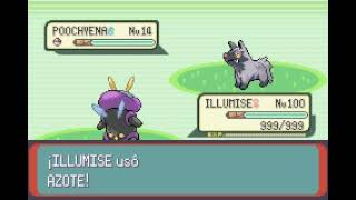 POKEMON EMERALD  ILLUMISE  AZOTE  FLAIL [upl. by Housen]