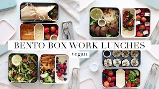 Bento Box Lunch Ideas Vegan  JessBeautician AD [upl. by Eelek]