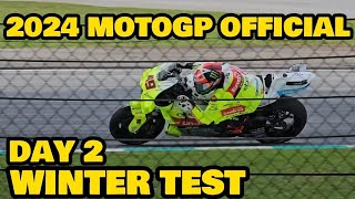 2024 MotoGP Winter Test  Day 2  motogp wintertest [upl. by Beata]